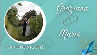 VIDEO CANTINE NICOSIA MATRIMONIO TRECASTAGNI CATANIA Graziana e Mario