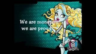 Monster High - We are monsters Lyrics