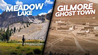 Exploring Gilmore Ghost Town and Meadow Lake in Idaho  Meadow Lake Peak  Idaho Lakes