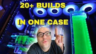 ONE PC CASE 20+ BUILDS THIS is the BEST PC Case..Caselabs sma8