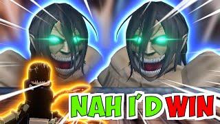 Best method to solo Attack Raid  Attack on titan Revolution  Roblox