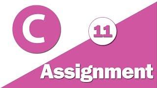 11 -  Learn C Language  Assignment Operators