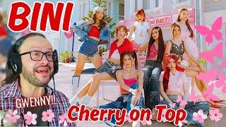 absolutely love them BINI  Cherry On Top - Official Music Video reaction