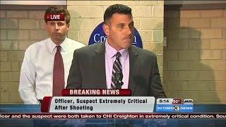 RAW Omaha Police Chief Todd Schmaderer says officer killed in line of duty