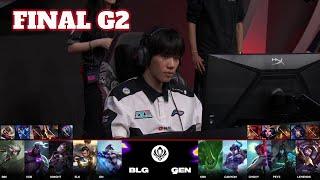 GEN vs BLG - Game 2  Grand Finals LoL MSI 2024  Bilibili Gaming vs Gen.G G2 full game