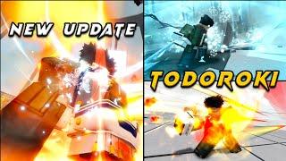 TODOROKI MOVESET IS FINALLY OUT FOR FREE IN THIS NEW UPDATE OF ROBLOX HEROES BATTLEGROUNDS