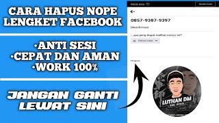 CARA MENGHAPUS NOMOR HP LENGKET FACEBOOK  WORK 100%