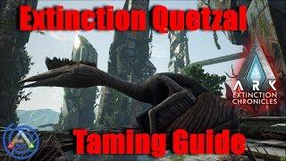 Ark Extinction QuetzalQuetz Taming GuideWhere they spawn what you will need and how to do it