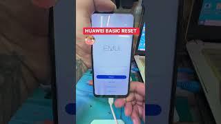 Huawei Basic Reset Tutorial  How to to reset Huawei basic tutorials