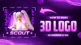 How to Make New X-SUIT 3d Logo in Android   How to Make 3d Gaming logo in Mobile  Mormoris X Suit