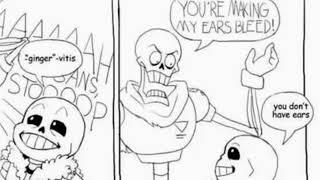 Sans Puns Drive Papyrus Insane Undertale Comic Dub