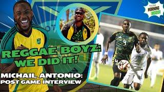 REACTION REGGAE BOYZ IMPORTANT WIN AGAINST HONDURAS  MICHAIL ANTONIO WINING GOAL