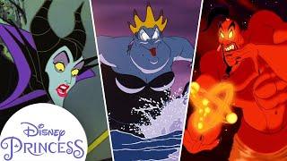 Spooky Disney Villains  Halloween Cartoons For Kids  Disney Princess