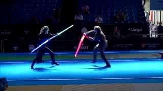 Star Wars duel on Fencing World Championships. BEST SOUND