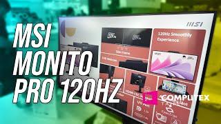 MSI i monitor PRO alzano lasticella del refresh 120Hz