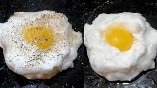 Easy cloud egg in 1 minuteeasy breakfast recipes cloud eggs recipe  Quick and easy recipes 