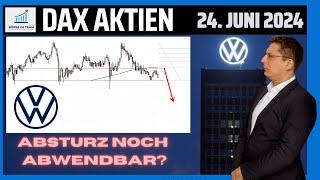 Volkswagen unter der Lupe Da geht wohl das Licht aus Starke und schwache Aktien im DAX