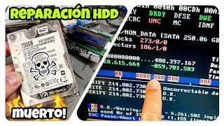  REPARAR y RECUPERAR DATOS de DISCO DURO DAÑADO -  Fácil y Rápido  HDAT2 & RECOVERIT