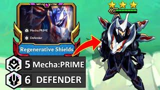 3 Star Sett ⭐⭐⭐ 5 Mecha 6 Defender  TFT Set 8