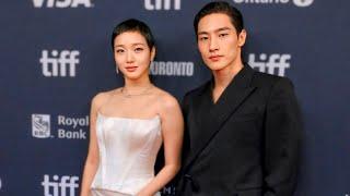 Kim Go Eun debuts new hairstyle with Noh Sang Hyun for Love in the Big City premiere at TIFF 2024