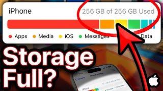 How To Free Up TONS Of iPhone Storage 2023