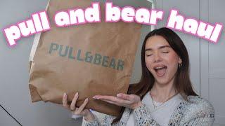 Pull and Bear try on haul 2024 