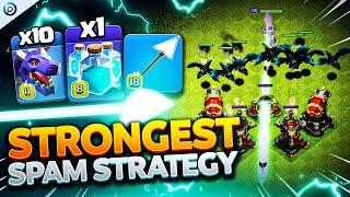 MASS DRAGONS with CLONE SPELL is EASIEST AIR SPAM STRATEGY  Best TH16 Legend Attacks Clash of Clans