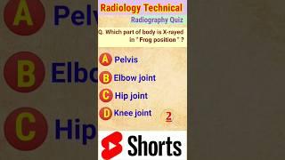 #radiology #mcqs #radiographer_exam # #in radiography