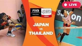 Japan v Thailand - 2016 Womens World Olympic Qualification Tournament