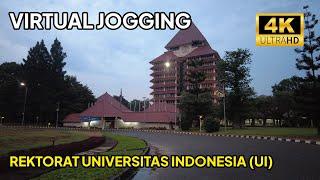 Virtual Walking Around - Suasana Jalan Kaki Sore Sepi di Rektorat Universitas Indonesia UI