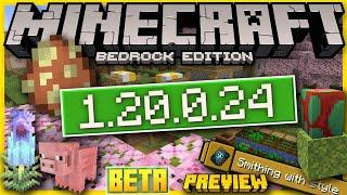 1.20.0.24 BETA OUT NOW ️ Icon’s + Seed Picker**  Minecraft Bedrock Preview Changelog