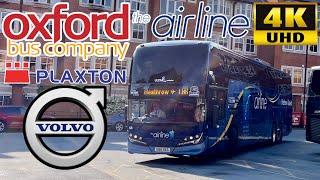 Oxford Bus Company The Airline London Heathrow Airport via Terminal5 Plaxton Elite I​ VolvoB11RT​