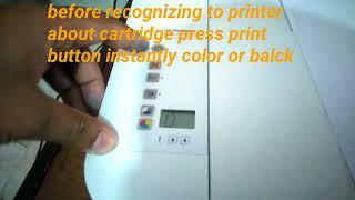 How to use refilled cartridge in hp diskjet 2545