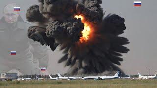 started 1 hour ago Russian nuclear bomber explodes in Ukraine