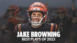 Jake Browning Top Plays of the 2023 Regular Season