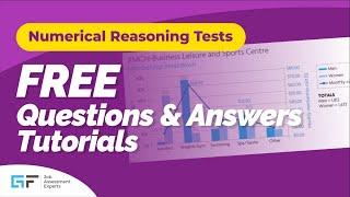 Numerical Reasoning Test Practice Questions & Answers 202425  5 Worked Solutions & Tutorial