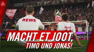 Abschiedsvideo für Timo HORN und Jonas HECTOR  1. FC Köln