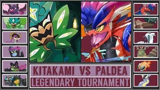 KITAKAMI vs PALDEA  Legendary Pokémon Regions Tournament Battle #4