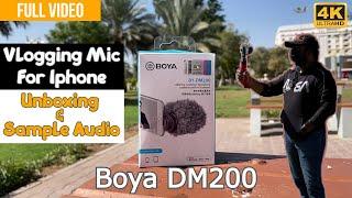 Vlogging Mic For Iphone  Boya BY DM200  Shotgun Mic  Lightning Port Watch Before You Buy