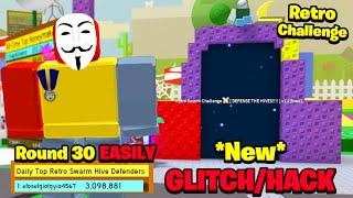 *New* OP GLITCHHACK Hackers Taking Over Retro Challenge ROUND 30 EASILY Bee Swarm Simulator