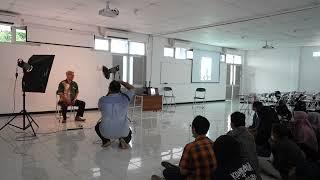 Workshop basic Lighting Fotografi PSDKU UDINUS Kediri