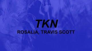 ROSALÍA Travis Scott - TKN lyrics  she got hips I gotta grip for  TikTok