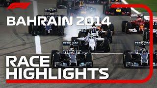 2014 Bahrain Grand Prix Race Highlights