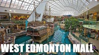 BIGGEST MALL IN CANADA WEST EDMONTON MALL FULL WALK 4K