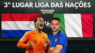 HOLANDA X ITÁLIA AO VIVO - 3º LUGAR LIGA DAS NAÇÕES AO VIVO