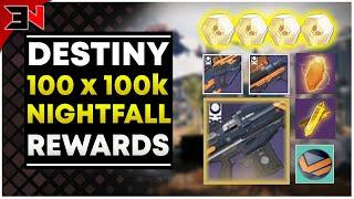 100x100k NIGHTFALL REWARDS - SHADOW PRICE DROP RATE - Shadow Price Destiny 2 Nightfall Specific Loot