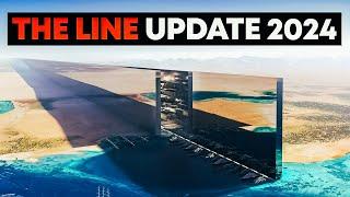 NEOM  THE LINE Construction Update 2024