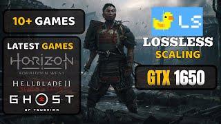 GTX 1650  Lossless Scaling - 10+ Games Tested