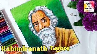 Rabindranath Tagore Drawing  Rabindranath Thakur Drawing  Rabindranath Tagore Portrait