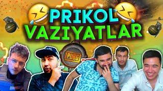 AZ1KK FEZOT KHOVLION BEKJAAN IXA  PRIKOL  PUBG MOBILE  STRIM PAYTIDAGI KULGULI VAZIYATLAR